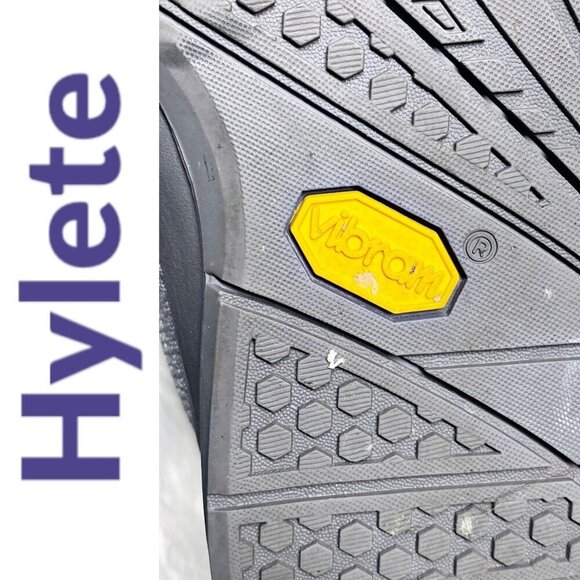 HYLETE CIRCUIT II Cross Training Sneakers 4MM Insole Gray Knit Vibram Sole Men 9 - Picture 12 of 15